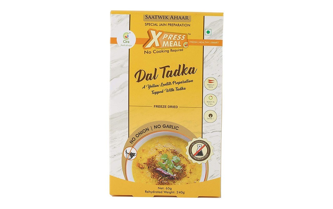 Cira Xpress Meal Saatwik Ahaar Dal Tadka   Box  65 grams